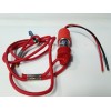 Аварийный шнур-выключатель, 12В 15А, красный, разомкнут